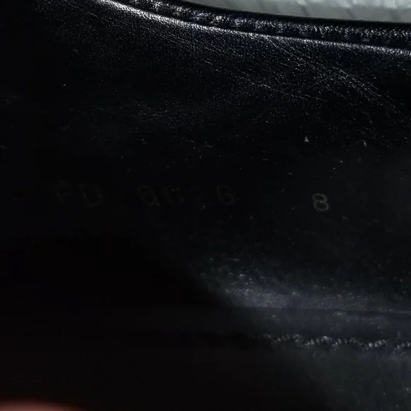 Louis Vuitton Dress Shoes Black Men's Size 8 - Picture 11 of 15